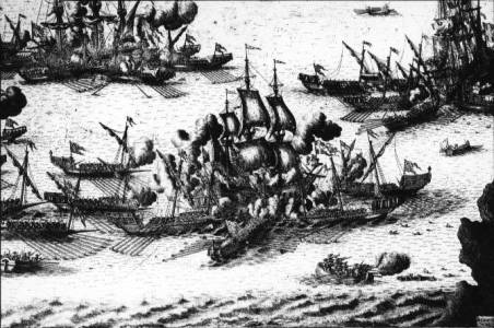 Абордажный бой на Балтике (Гангутское сражение)